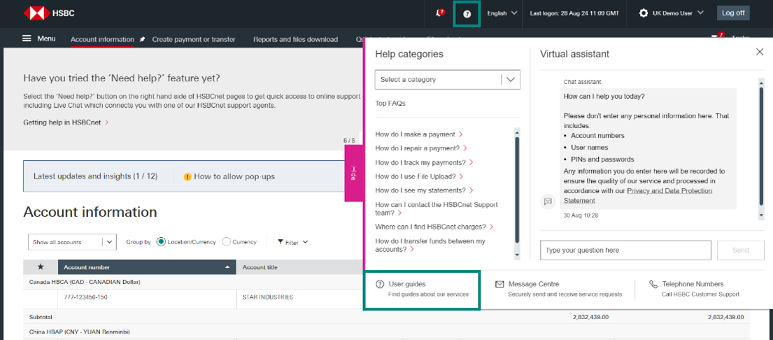 User Guides portal